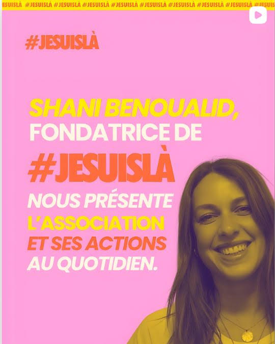 Publication Instagram de Shani pour #jesuislà